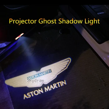 2 Kos Za ASTON MARTIN DB9 DB11 DBS V8 V12 Vantage 007 Logotip Avto LED Vrata opozorilna Lučka Projektor Duha Shadow Dobrodošli Svetlobe