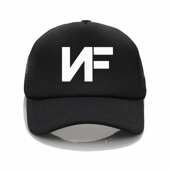 NF Pravi Glasbe, Logo Print Print Baseball kapice moški Ženske cool Mesh Kamiondžija skp nastavljiv vrnitev žoge klobuki