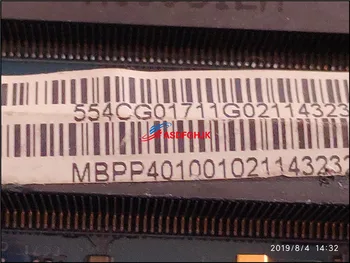 ZA Acer Aspire 5738zg PRENOSNI računalnik z MATIČNO ploščo MBPP401001 JV50-MV DDR3 M96 48.4CG10.011