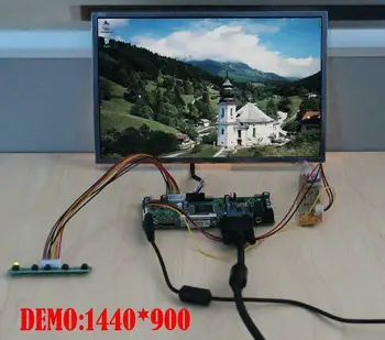 Yqwsyxl Nadzorni Odbor Spremlja Komplet za LP154W01-TLA2 LP154W01(TL)(A2) HDMI + DVI + VGA LCD LED zaslon Krmilnik Odbor Voznik