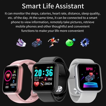 Nove Pametne Gledajo Moški Ženske Smartband Krvni Tlak Merjenje Nepremočljiva Fitnes Tracker Zapestnica Srčnega Utripa Smartwatch
