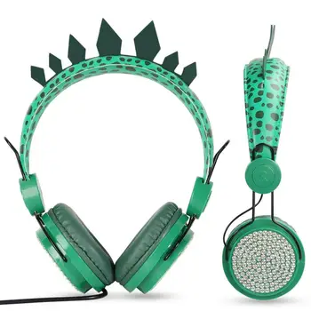 Gaming Slušalke Srčkan Velike Slušalke Z Mikrofonom Otroci Risanka Stereo Slušalke Globok Bas za PC Računalnik Gamer Prenosnik Otroke Darila