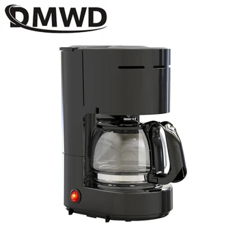 DMWD Električni Ameriški Kapljično, aparat za Kavo Samodejno Mini Espresso, Latte Čajnik Kotlovski Prah Cafe Tea Pare Piva Lonec za Kavo