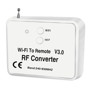 Univerzalni Wifi Brezžični da RF Pretvornik Telefon Namesto Daljinski upravljalnik 240-930Mhz za Pametni Dom