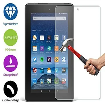 2PCS Premium Kaljeno Steklo Screen Protector Flim Za Amazon Vse Nove Ogenj 7 2019 Tablet Screen Protector 402#2