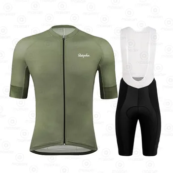 Cestni Kolo, Kolesarska Oblačila, Oblačila RKC Moške Short Sleeve Jersey Set Kolesarjenje Oblačila MTB Ekipa Enotna 2020 Poletje Ropa Ciclismo