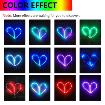 RGB Dnevnih Luči DRL Prilagodljiv Nepremočljiva Multi Barvni LED Trakovi Vključite Opozorilne Luči z APLIKACIJO Bluetooth Daljinsko upravljanje CJ