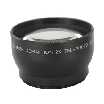 Cewaal Strokovno 52 mm 2x Telefoto Objektiv Pretvornik Za Nikon D5100 D3200 D70 D40 DSLR