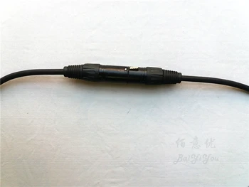 10pcs/veliko Dobre Kakovosti 1-25 Meter Dolžine 3-pin Signal Povezave DMX Kabel S Kovinskimi XLR Priključek Za Stopnji Svetlobe