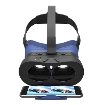3D VR AR Očal Zložljiva Virtualne Realnosti Očala 96° Mini Prenosni Silikonski VR Očala Za Android IOS 4-6 cm Mobilnih Telefonov