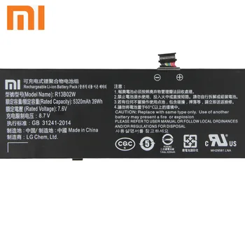 Xiao mi Xiaomi R13B01W Telefon Baterija Za Xiaomi Mi Prenosnik Air 13 13.3