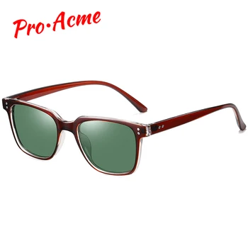 Pro Acme blagovno Znamko Design Polarizirana sončna Očala Moški Ženske Očala za Vožnjo Retro Kvadratnih sončna Očala Moški zonnebril heren PC1620