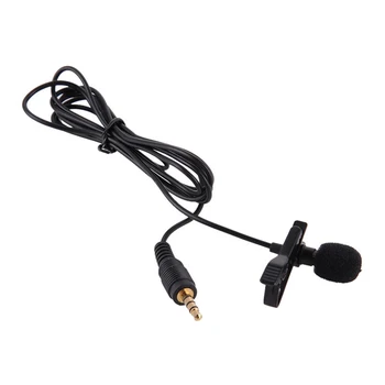 2pcs 3,5 mm Clip-on River Mini Lavalier Mikrofon Mikrofon za Mobilni Telefon, PC Snemanje YS-NAKUP