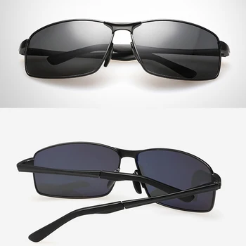 2019, za Moške Polarizirana sončna Očala za Voznike Kul Pravokotnik Vožnje Sonce Stekla Moda UV400 Očala Pribor za Moški 8541