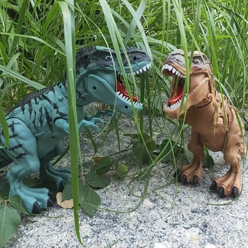 Otroci Igrače Neverjetno Spray, Električni Hoja Dinozaver Igrača Tyrannosaurus Rex Valijo Jajca Luči Bučanje Zvoke Otroci Fant Rojstni Dan Darila