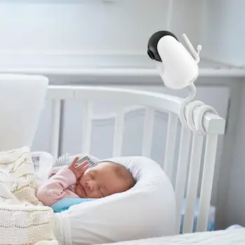 Prilagodljiv Twist Gori z Osnovo Za VAVA Baby Monitor, Fotoaparat Imetnika,Pripisuje Jaslice Posteljica Policah ali Pohištvo