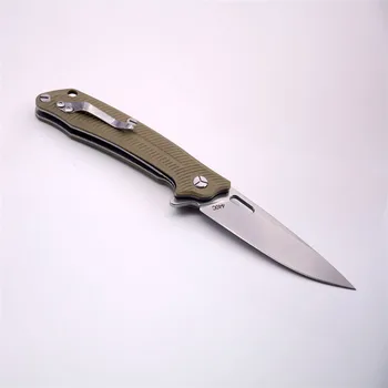 Y-START Flipper Zložljiva Noži 440C Rezilo Padec Točke Črno ali Kaki G10 Ročaj Kroglični ležaj Kampiranje Žepni Noži