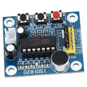 ISD1820 Zvoka Snemanje zvoka Predvajanje modul z mini - zvočni o zvočniki
