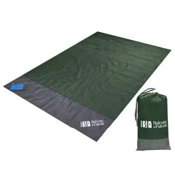 140x210cm Plažo, piknik pesek mat brezplačno nepremočljiva, Windproof odejo prostem kampiranje šotor zložljiva posteljnina prostem orodja z vrečko