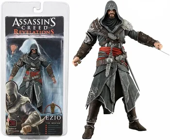 15 cm Assassin je Creed Slika Connor figuric Super Gibljivi Spoji Pvc Figurice Kolekcijo Igrač Anime Dekoracijo