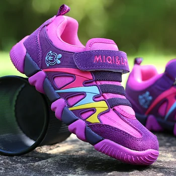 Otroci čevlji za dekleta fantje športne čevlje tekaški 2019 jeseni študent pravega usnja otroci priložnostne čevlji za boys športni copati