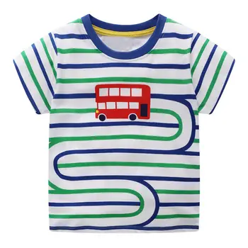 Skoki Metrov Fant Vrhovi Kopač Natisne Majica Baby Tees Poletnih Oblačil 18 Otroci Tshirts Za Fante, Oblačila Za Otroke