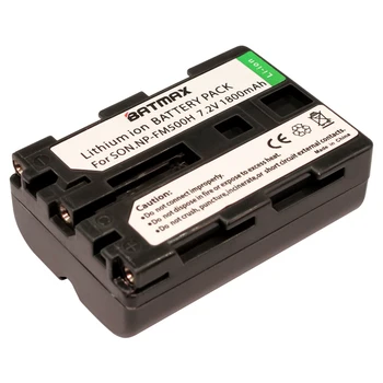 Batmax 4pcs bateria NP-FM500H NPFM500H NP FM500H Polnilna Baterija + Dual USB Polnilec za Sony A57 A65 A77 A350 A550