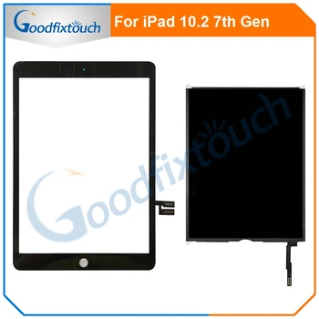 Nov Prihod Za iPad 2019 10.2 7. Gen A2197 A2198 A2200 LCD-Zaslon LCD-Zaslon, Zaslon na Dotik, Računalnike Zunanji Steklena Plošča, A2232