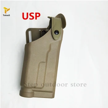 Vojaško Taktično pištolo tulec, HK USP pasu Pasu Tulec, Kompakten za HK USP Pištolo Desno Roko Pištolo torbica
