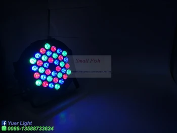 LED Par Luči 36x3W DJ RGBW LED Par Luči RGB Pranje Disco Luči DMX Krmilnik Učinek Za Mala Paty KTV Razsvetljavo