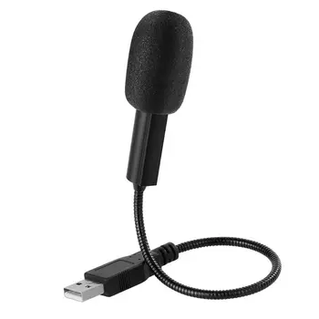 USB Mikrofon Anti-Hrup Nastavljiv Prenosni Avdio Cev Namizni Računalnik Skype Pojejo za Linux, Windows, OS