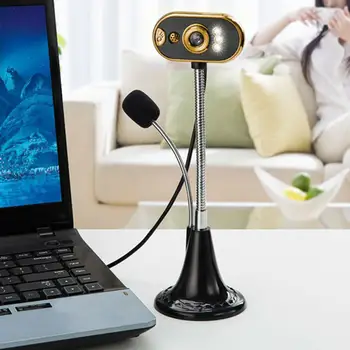USB, HD Web Cam Kamera Spletna kamera z Mikrofonom Za Namizni Računalnik Prenosni RAČUNALNIK