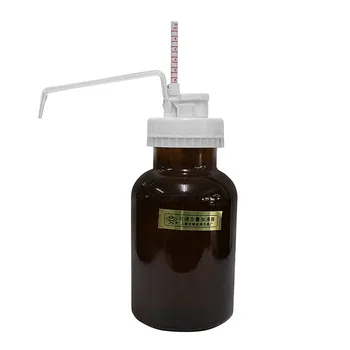 Nastavljiv Reagenta Pipa Rjava Stekla Razpršilnik 0,1 ml - 10 ml Semi-automatic Liquid Razpršilnik Fiksnega Nosilca za 0,38 ml