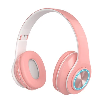 Macaron inPods Boom Slušalke, Prenosni Brezžični Bluetooth 5.0 Luštna Punca Zložljive Slušalke HI-fi Stereo Slušalke Z MIKROFONOM TF Kartica