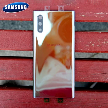 Originalni Samsung Baterije Stekla Nazaj Kritje za Samsung Galaxy Note 10 Note10+ Note10 Opomba 10 Plus Zadaj Stanovanj Nazaj Primeru Telefon