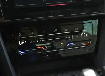Samodejna klimatska plošča z LCD zaslonom na dotik, samodejna klimatska naprava stikalo za V, W MQB platformi Kodiak Odlično Golf MK7