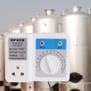 220V 1000W Kotlovski Termostat Regulator Obtočne Črpalke Temperaturni Regulator