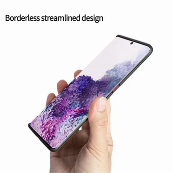Barva Antilop Krpo Primeru Telefon Za Samsung Galaxy Note 20 10 9 8 S20 Ultra S10 S10e S8 S9 Plus Silikonski Toplo Plišastih Tkanine
