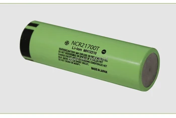 Panasonic NCR21700T 21700 Akumulatorsko Baterijo 3,7 V 4800mAh Visoko zmogljiva Litijeva Baterija za Svetilko AGV akumulatorjev