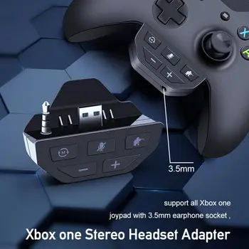 Za Xbox Eno Stereo Slušalke Napajalnik Krmilnik Avdio Adapterji Za Slušalke Pretvornik Za Microsoft Xbox En Brezžični Gamepad Nova