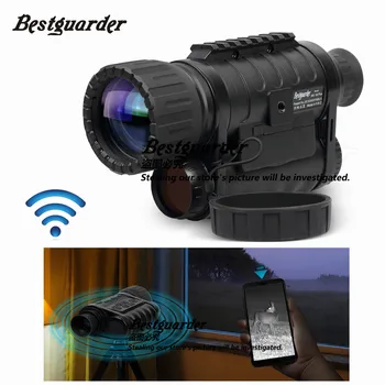 Guarder WG-50 Plus Night Vision Teleskop z Wifi Funkcija IR Oko Divje živali 6x50mm Lov Ir 850NM HD Kamera