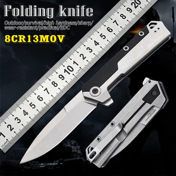 Kershaw 3860 Folding Nož za Kampiranje na Prostem Sadje Nož v Žep Lovski Nož 8Cr13Mov Jekla Ribolovno Orodje za Boj proti Večnamenski EOS