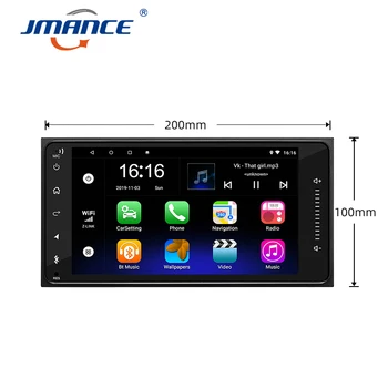 JMANCE 7 Inch 2 Din avtoradio, Avto DVD MP5 Android 9.1 Predvajalnik Navigacija Vožnje Snemalnik HD Predvajalnik