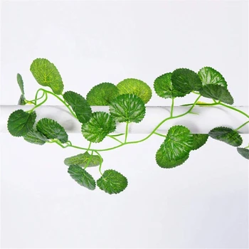 24 Kos Umetne Ivy Listov Garland Ponaredek Rastlin Ivy Trte Visi za svate Vrt Dekoracijo Sten Begonia Listi
