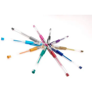 Gel Peresa, 10 barv, črnila, kovinski gel praktično shranjevanje, šole, Material, orodja za risanje, fine marker
