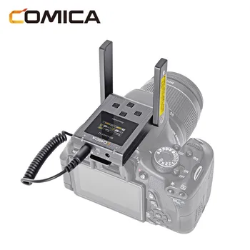 Comica BoomX-U BoomX U2 U1 Brezžični Mikrofon Broadcast Mic Mini UHF Mikrofon Oddajnikov sprejemnika Kompleta za kamero Telefona