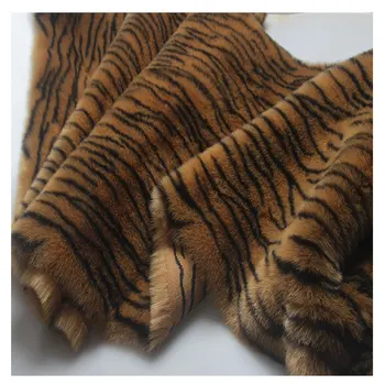 Leopard/tiger vzorec specializiranimi za umetno krzno, tkanine,počutil krpo,ozadja, kavč, preprogo materiala,170 cm*50 cm/kos
