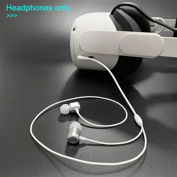 Visoka Zmogljivost Globok Bas VR Očala Žične Slušalke V Uho Strokovno 3D Stereo Zabava Jasen Zvok Za Oculus Quest 2