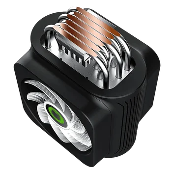 GameMax RGB 6 Toplotne Cevi CPU Hladilnik Dvojno Ventilatorji za Intel LGA 2066 2011 1366 115X 775 AMD AM4 AM3 AM2 FM2 FM1 CPU Ventilator za Hlajenje