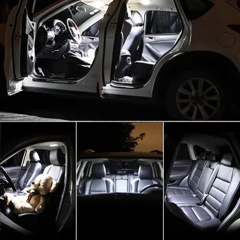 Za 2007-Ford Edge Bel avto dodatki Canbus Napak LED Notranjosti Branje Svetlobe Svetlobni Kit Zemljevid Dome Licence Lučka